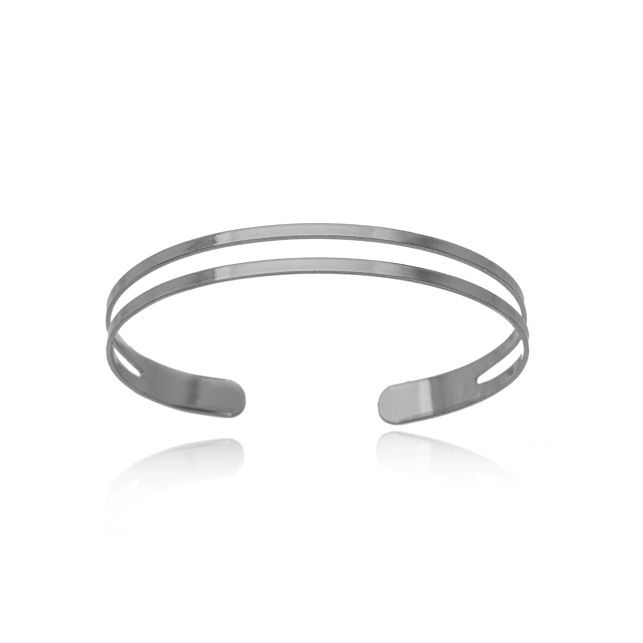 Bracelete Duplo Liso