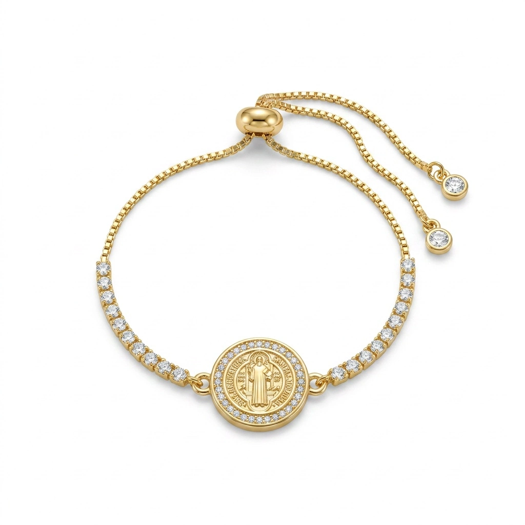 Pulseira Semijoia Riviera São Bento Micro Zircônia